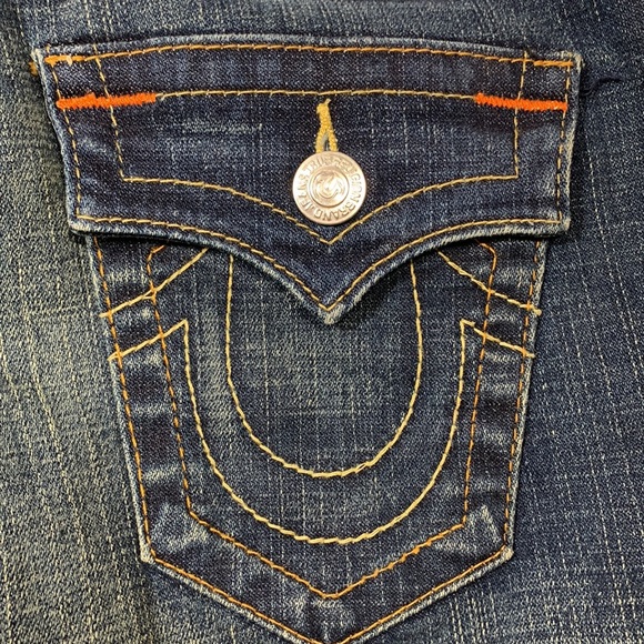 True Religion Sophie Denim Shorts Size 25 - Picture 6 of 8